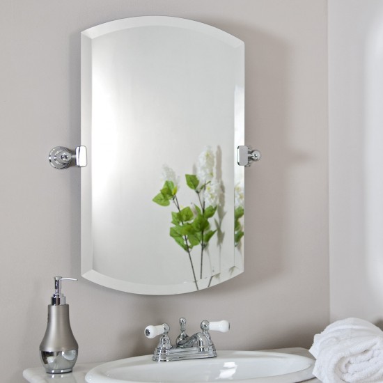 Зеркало, как и любой другой элемент ванной комнаты, должно иметь свое место